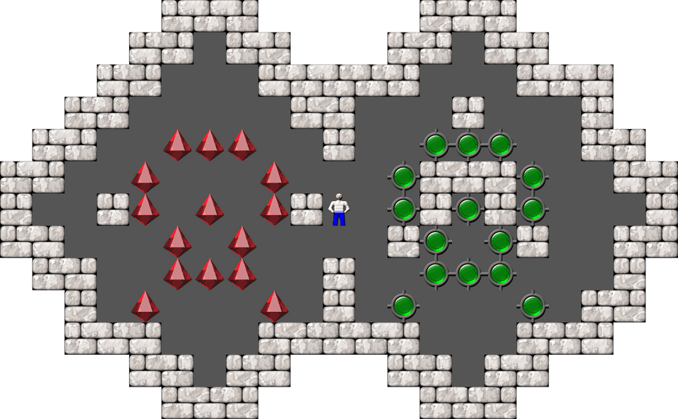 Сокобан Demons & Diamonds уровень 8
